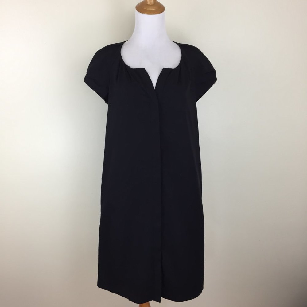 DVF DIANE VON FURSTENBERG Hidden Button Dress